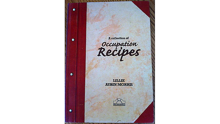 Cover image of A Collection of Occupation Recipes, mentioned in the linked article